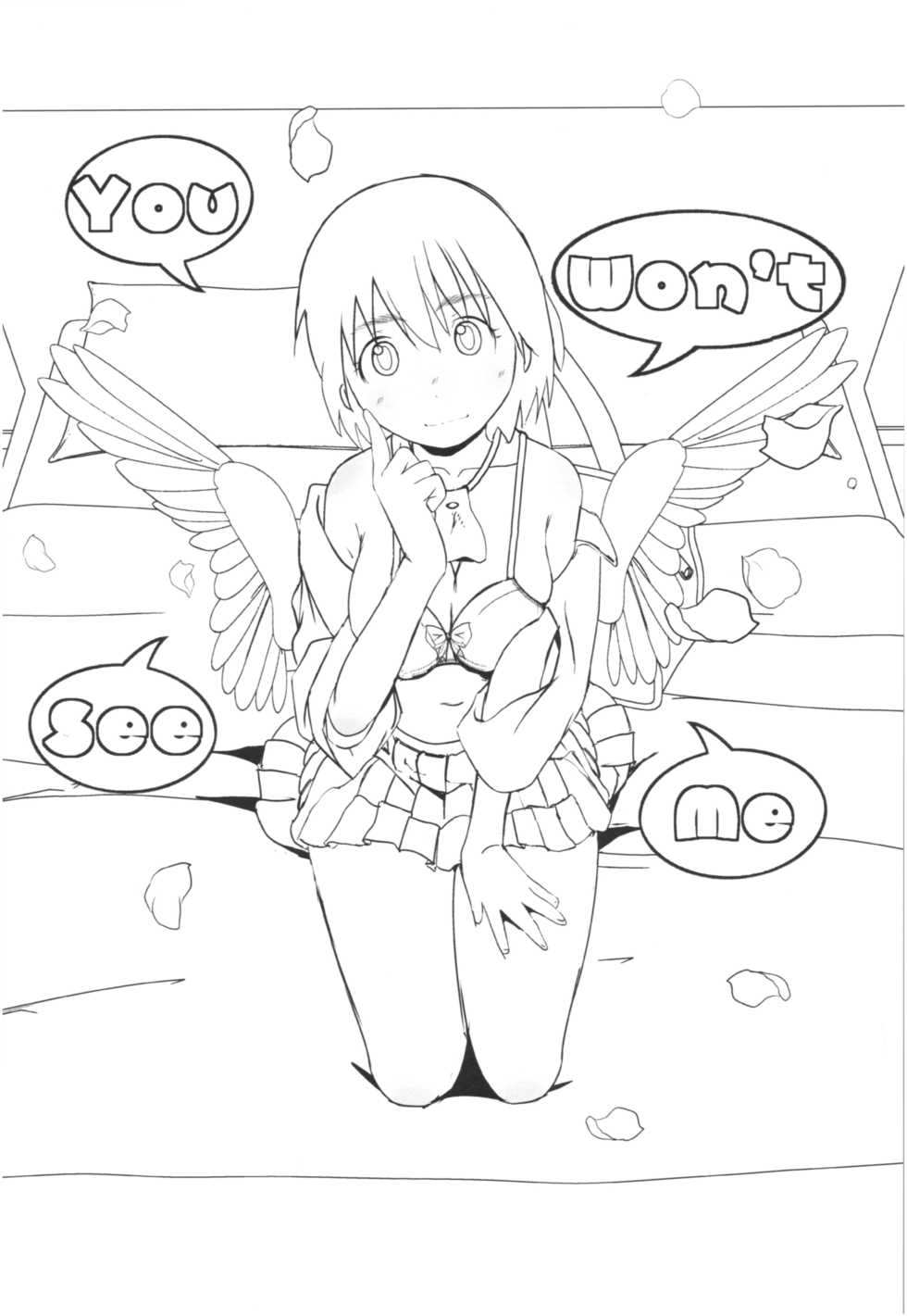 (SC2018 Spring) [Salt Peanuts (Niea)] You Won't See Me (Yotsubato!) - Page 2