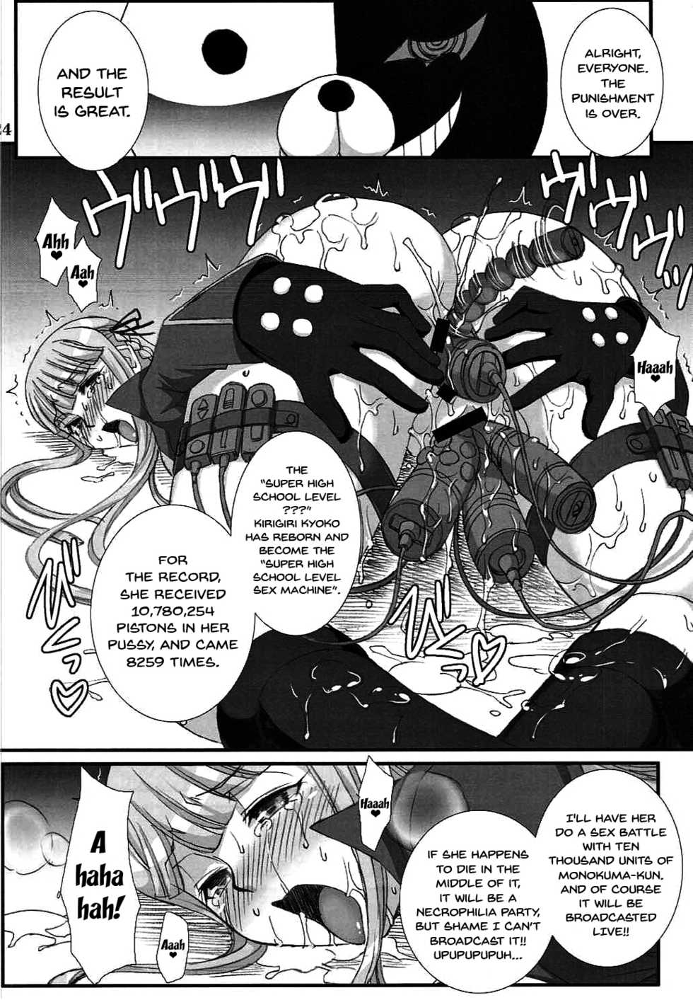 (C84) [H.B (B-RIVER)] Youkoso Zetsubou Douga | Welcome To The Despair Video (Danganronpa) [English] {Doujins.com} - Page 22