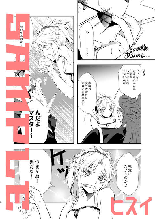 (Super ROOT4to5 2018) [Maruhi (Hisui)] HIGH VOLTAGE! (Fate/Apocrypha) [Sample] - Page 4