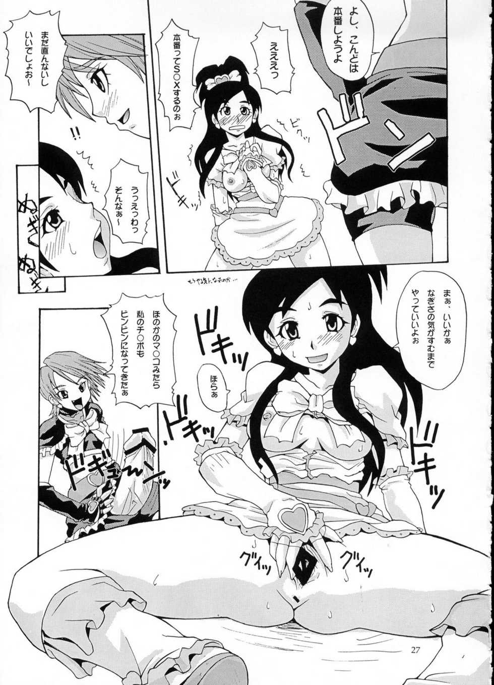 (C66) [MANGANA (Doluta, Nishimo)] PRETTY BW (Futari wa Precure) - Page 26