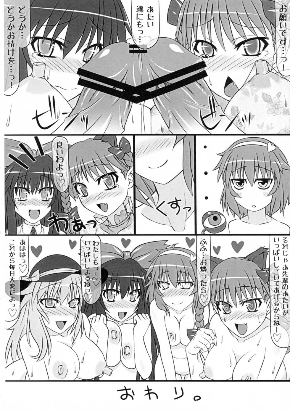 (C82) [HELL-ION (Yoshino.)] Boku wa Pet. (Touhou Project) - Page 23