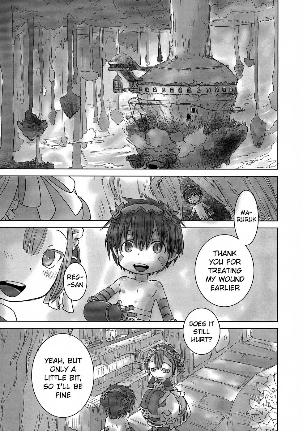 (C93) [YANCHA CLUB (DOUSAI)] Seeker Camp de Omotenashi (Made in Abyss) [English] [Decensored] {Shotachan} - Page 2