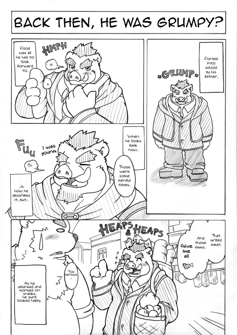 [Bear Tail (Chobi)] Hoshiyomi no Inu Tsukihami no Kuma Gaiden | The dog & the bear: The poet of the stars & the partaker of the moon Side Stories [English] [Digital] - Page 10