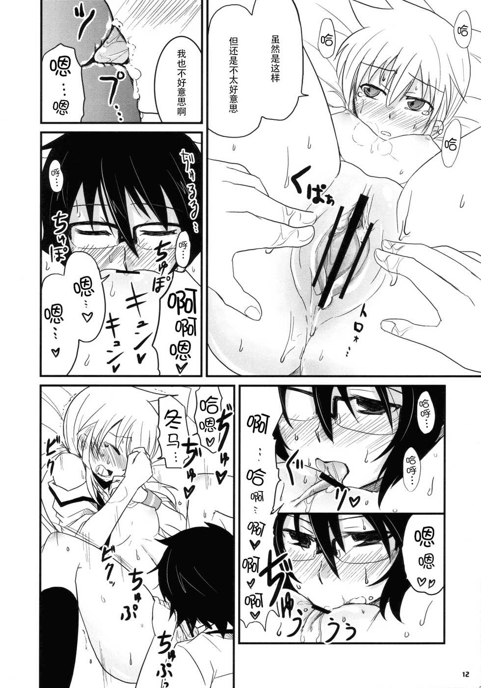 (C76) [Energia (Pikachi)] Koketsu ni Irazunba Torako o Ezu (Hyakko) [Chinese] [脸肿汉化组] - Page 12