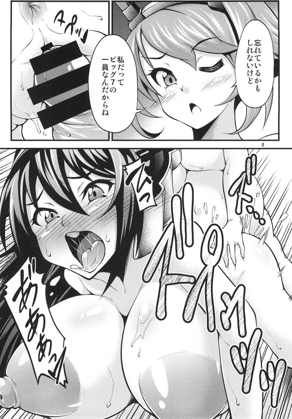 [Studio Nadeshiko (Yamato Nadeshiko)] Futabote! Big 7 (Kantai Collection -KanColle-) [Digital] - Page 8