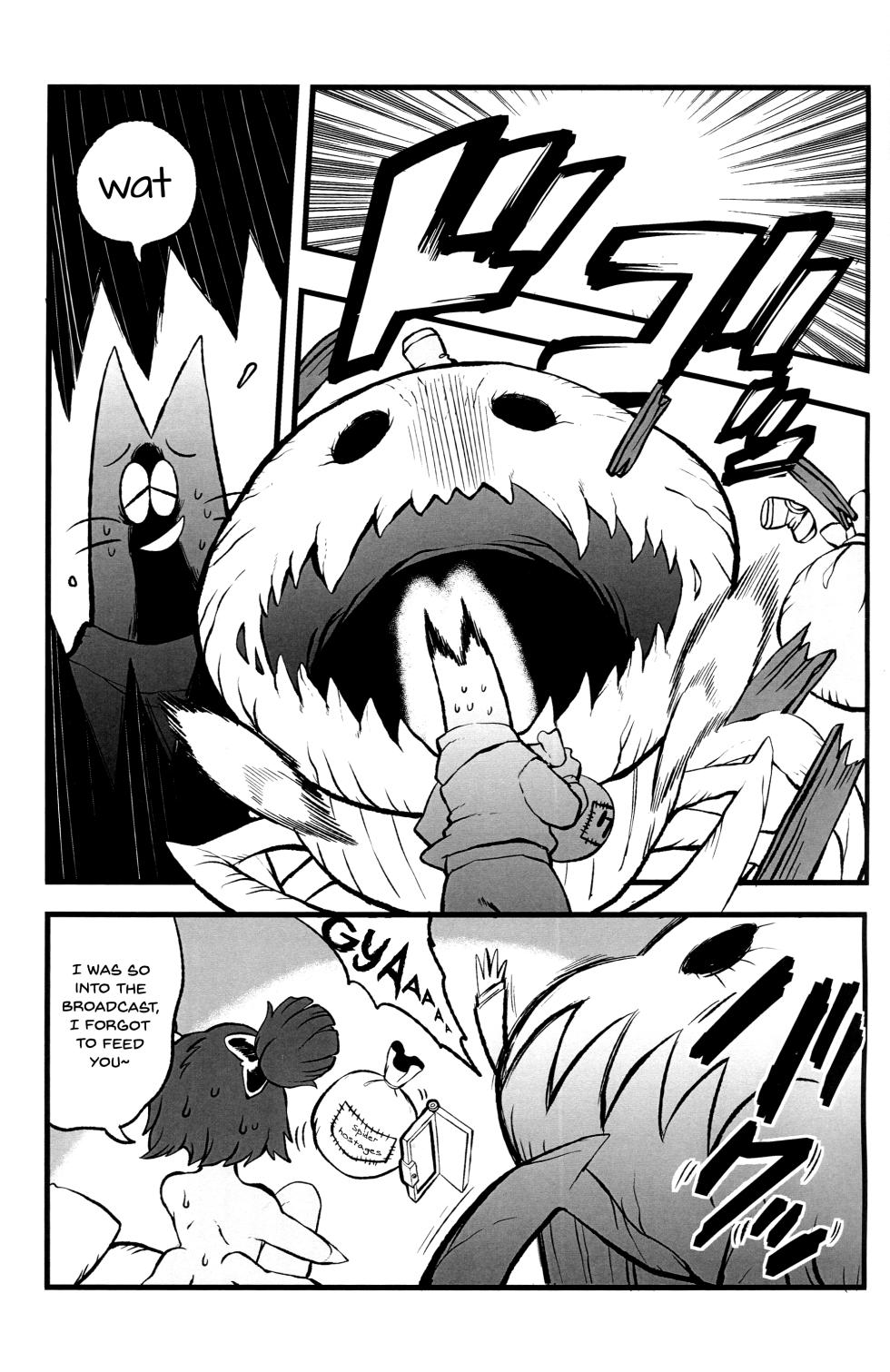 (Minna no Ketsui 2) [Magnitude 711 (Oasis)] Mayonaka no Muffet Live | Midnight Muffet Live (Undertale) [English] - Page 14