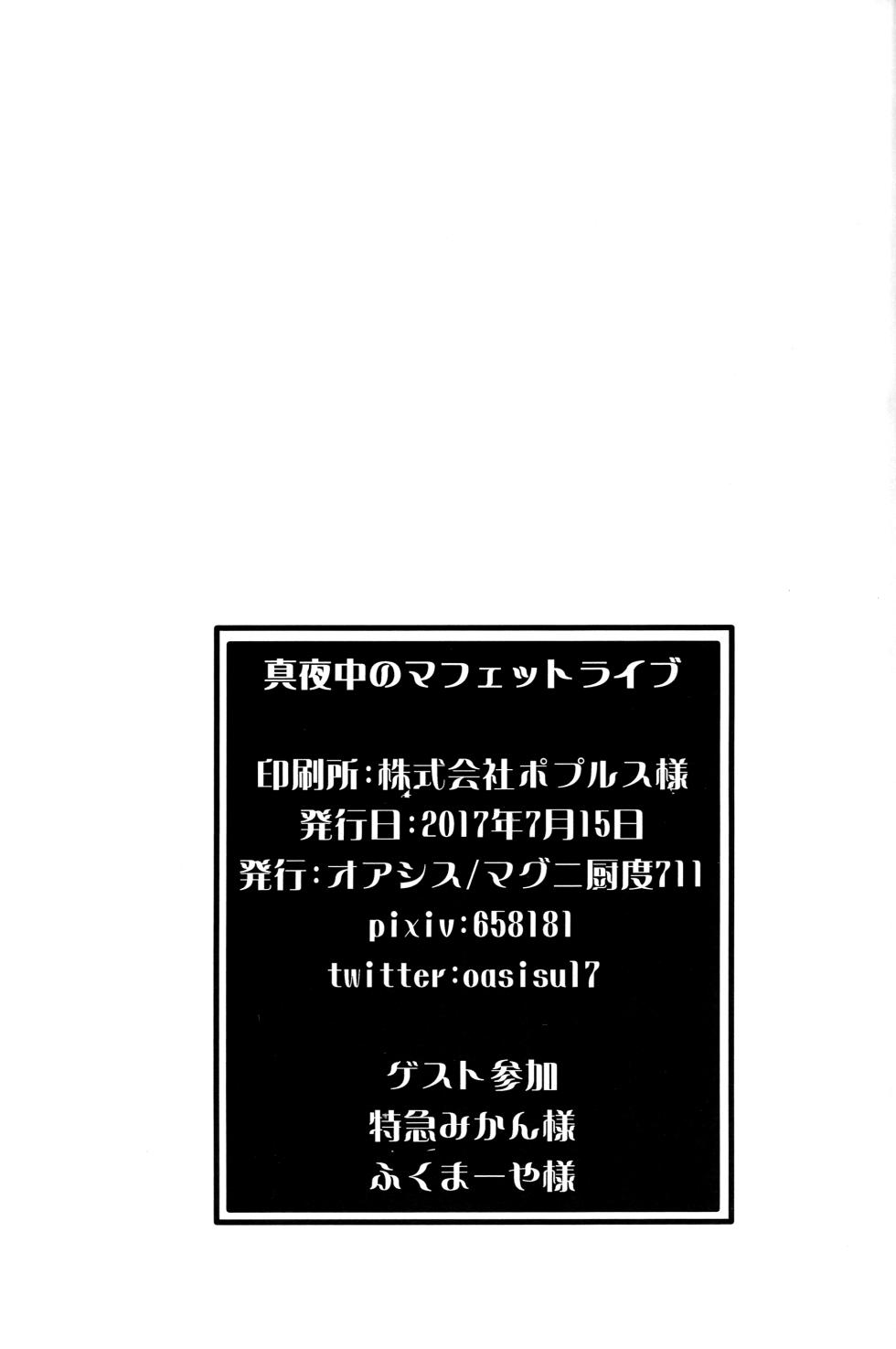 (Minna no Ketsui 2) [Magnitude 711 (Oasis)] Mayonaka no Muffet Live | Midnight Muffet Live (Undertale) [English] - Page 16
