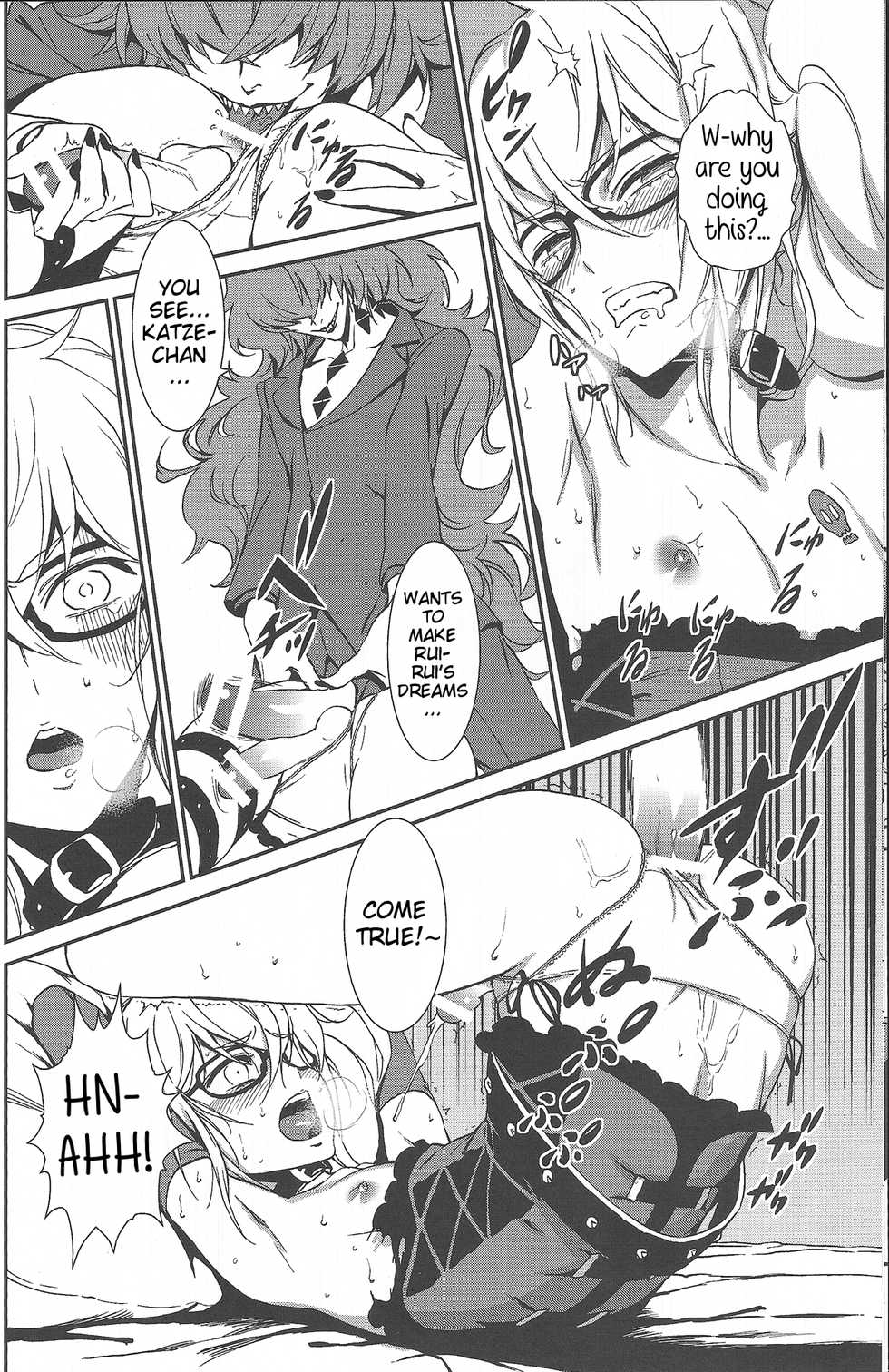 (C85) [Ikujinashi no Fetishist (Ikujinashi no Fetishist)] Mephistopheles (Gatchaman Crowds) [English] [Samachan] - Page 7