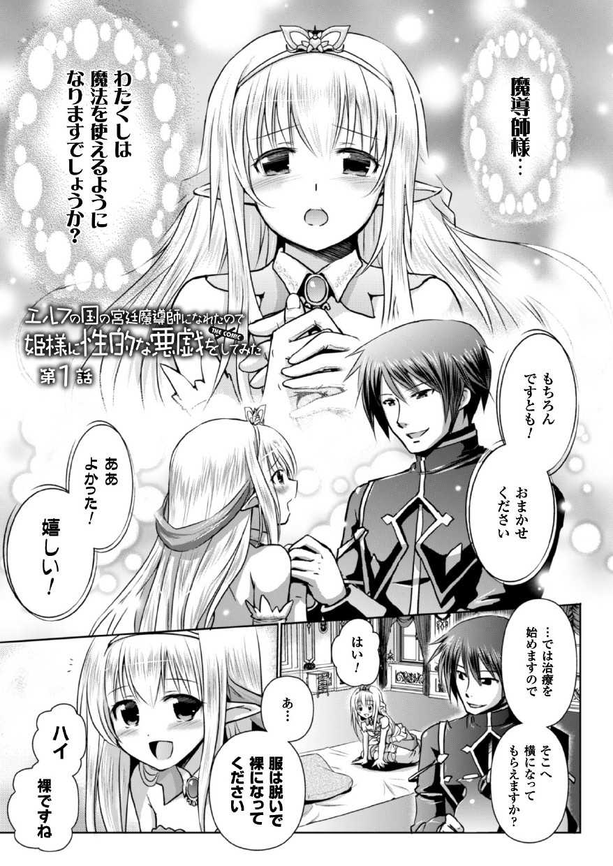 [Tokimal Yoshihisa, Isogai Taketsura] Elf no Kuni no Kyuutei Madoushi ni Nareta no de Hime-sama ni Seiteki na Itazura o Shite Mita THE COMIC [Digital] - Page 5