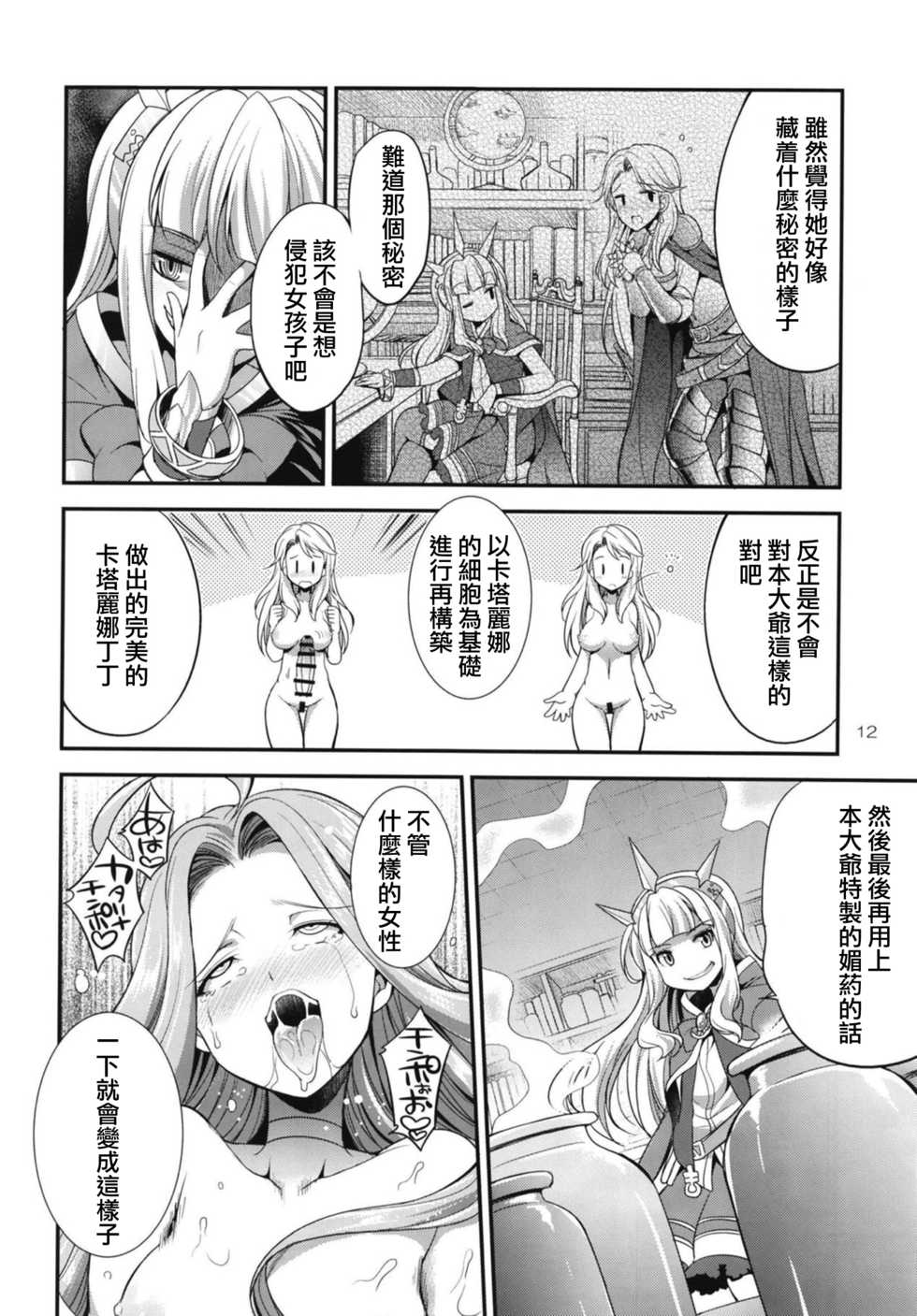 (Futaket 14) [Kaguya Hime Koubou (Gekka Kaguya)] URABULU (Granblue Fantasy) [Chinese] [沒有漢化] - Page 12