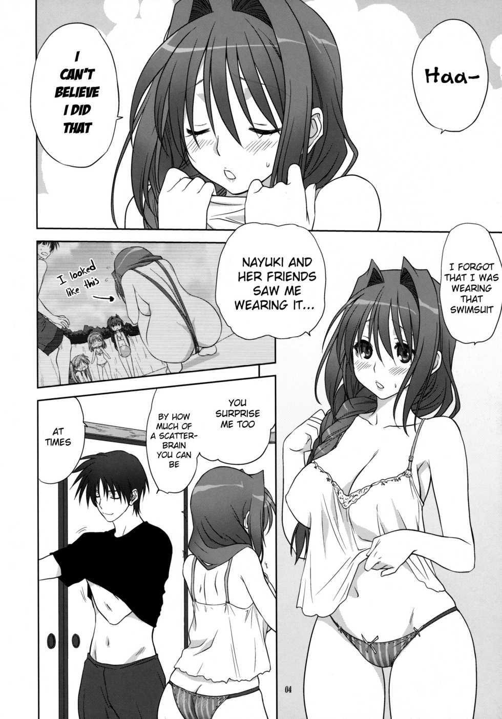 (C81) [Mitarashi Club (Mitarashi Kousei)] Akiko-san to Issho 9 (Kanon) [English] [Belldandy100] [Decensored] - Page 3
