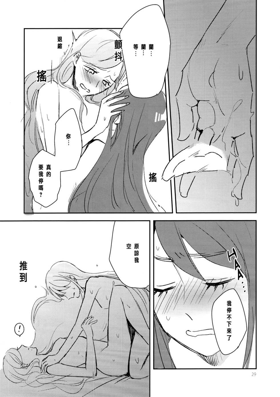 (Geinoujin wa Card ga Inochi! 6) [TETRA (Amano Shuninta)] Kirei Kawaii Kakkoii | Charming Cute Cool (Aikatsu!) [Chinese] [沒有漢化] - Page 31