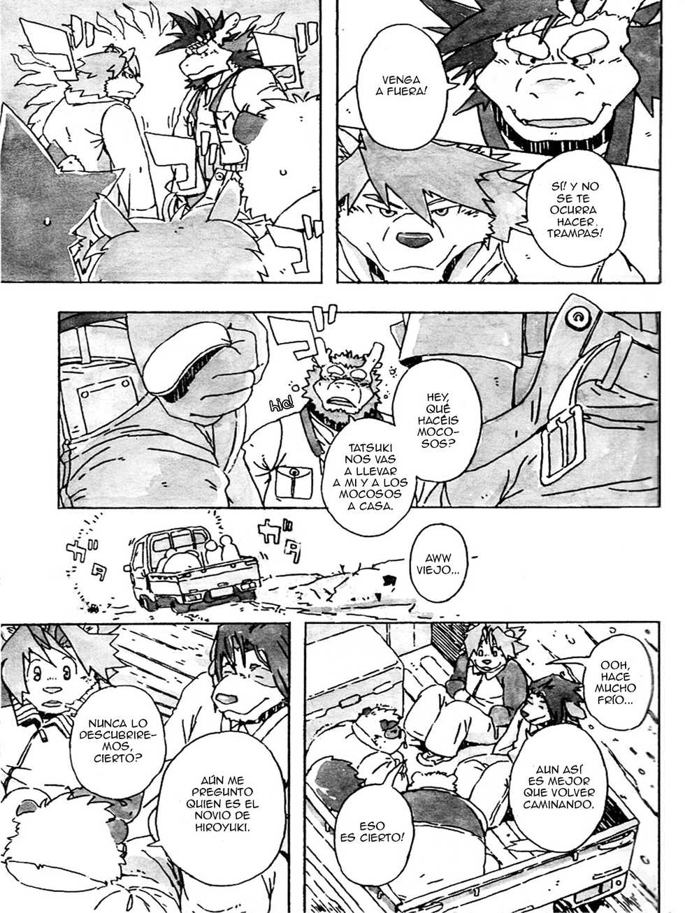 (Juujin Matsuri) [Tobenai Tori (Various)] Morefuyu. (Morenatsu.) [Spanish] (Rai) - Page 26