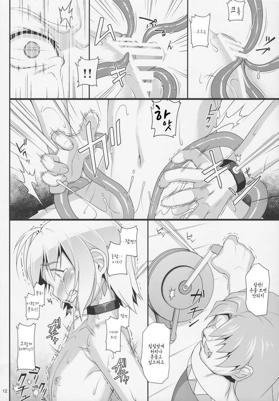 (COMIC1☆11) [AERIAL RAVE (Jacky)] Chris Luck Overflow (Kono Subarashii Sekai ni Syukufuku o!) [Korean] - Page 11