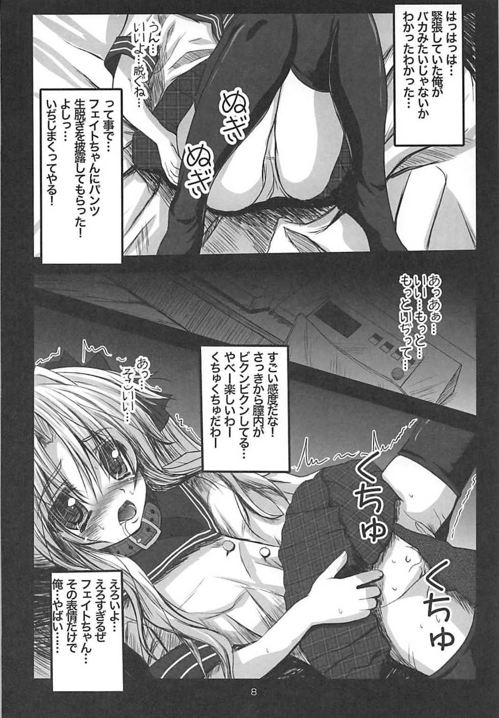 (C79) [SHINING (Shaian)] Aijoku Fate (Mahou Shoujo Lyrical Nanoha) - Page 7