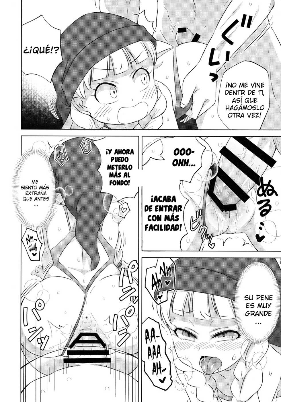 (COMIC1☆13) [ELEPHANT.GIRAFFE (konboi)] Bousou Pink Meragaia! | Super Wild Pink Kafrizzle! (Dragon Quest XI) [Spanish] [Lanerte] - Page 23