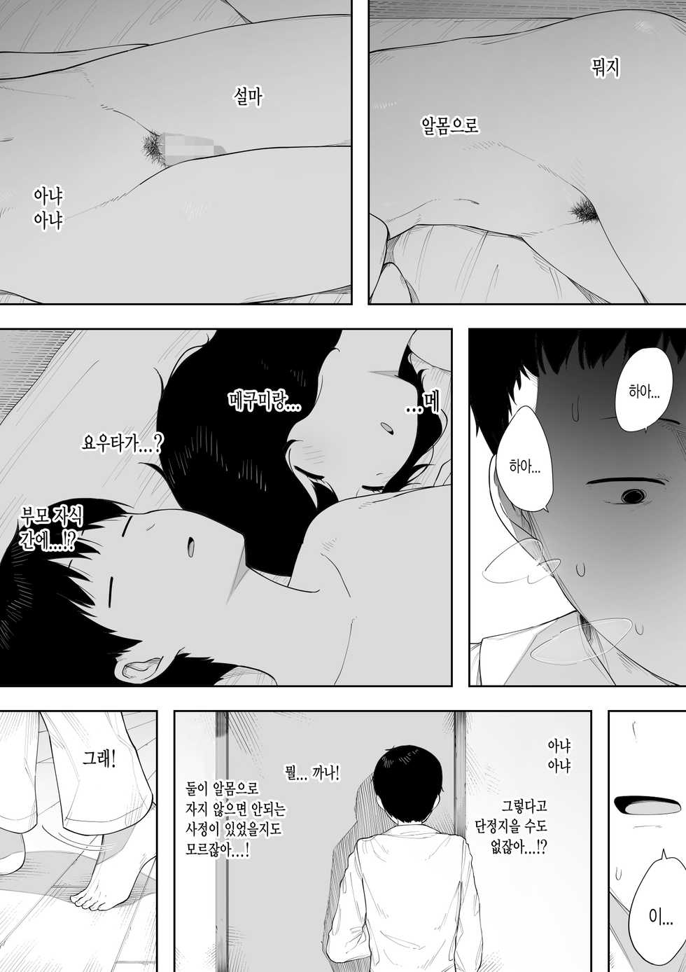 [NT Labo] Haha to shite? Tsuma to shite? | 엄마로서? 아내로서? [Korean] [그림판전사] - Page 4