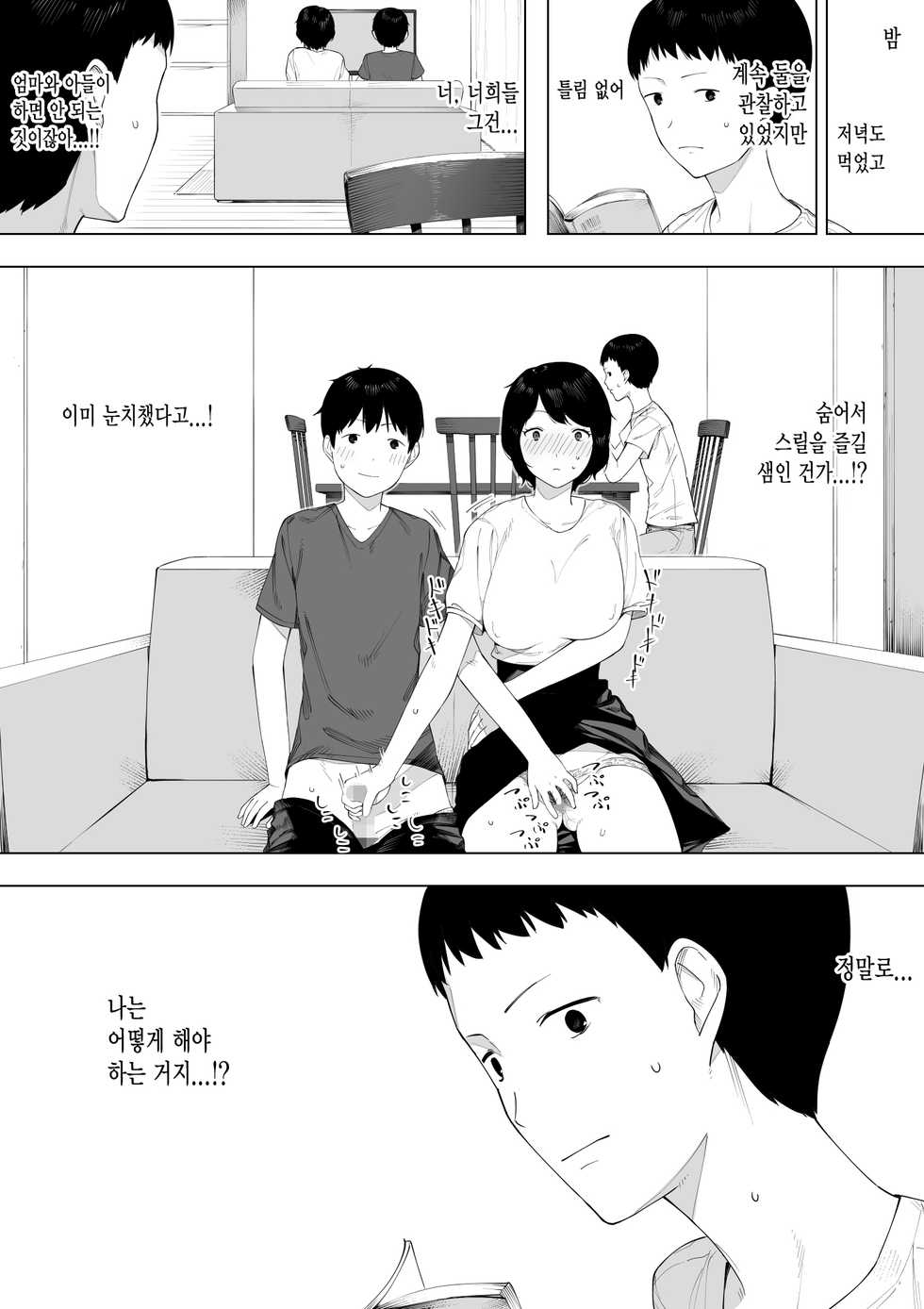 [NT Labo] Haha to shite? Tsuma to shite? | 엄마로서? 아내로서? [Korean] [그림판전사] - Page 7