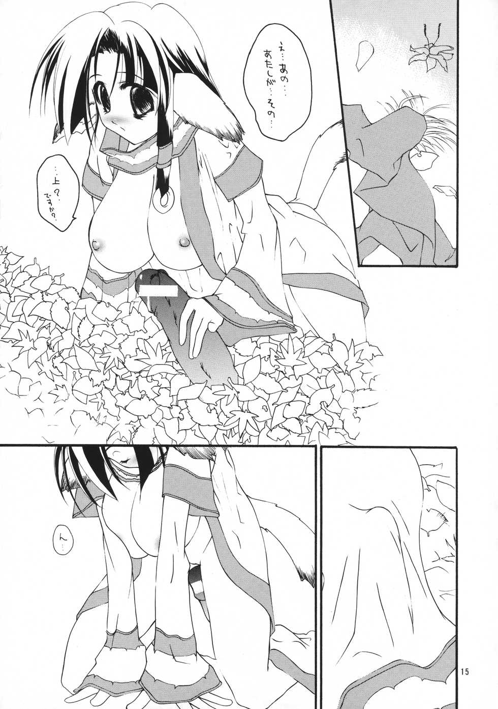 (C63) [Tanaka Shouten (Nattaka)] Musume. (Utawarerumono) - Page 14