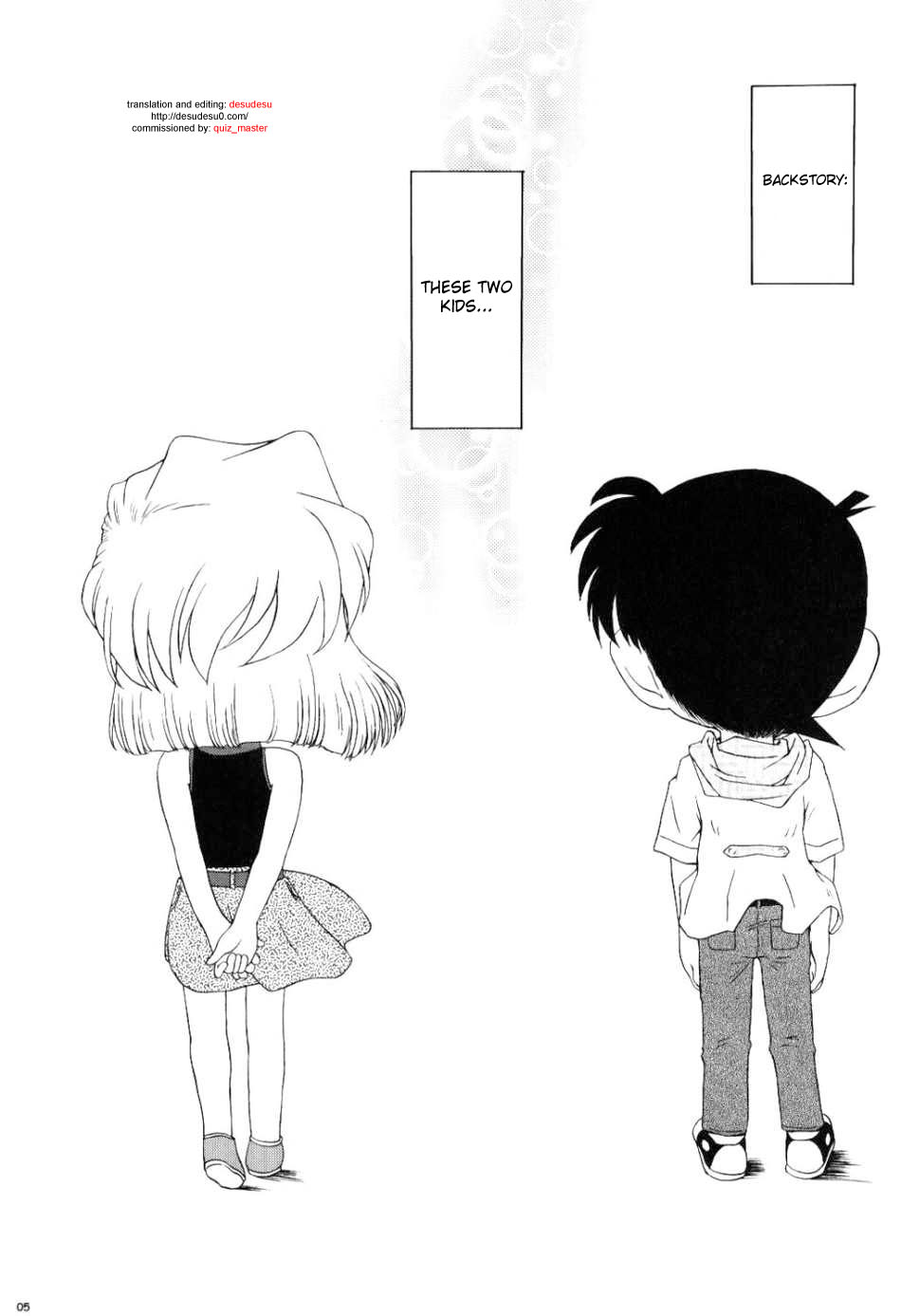 (CT4) [Studio Empty (Nishi)] Zoku Ai no Arashi Ai no Sanka (Detective Conan) [English] [desudesu] - Page 4
