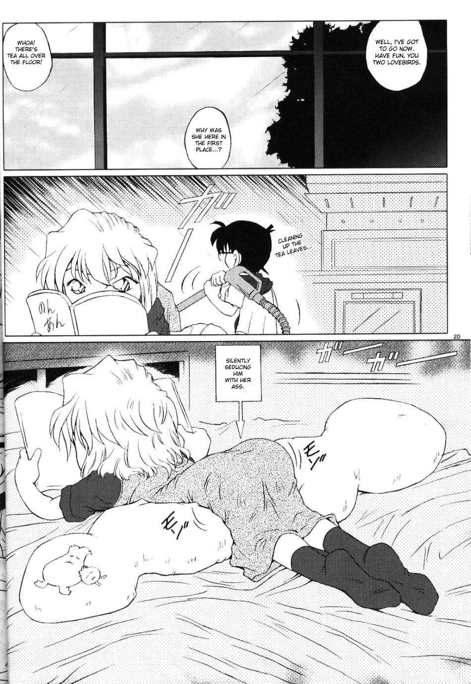 (CT4) [Studio Empty (Nishi)] Zoku Ai no Arashi Ai no Sanka (Detective Conan) [English] [desudesu] - Page 19
