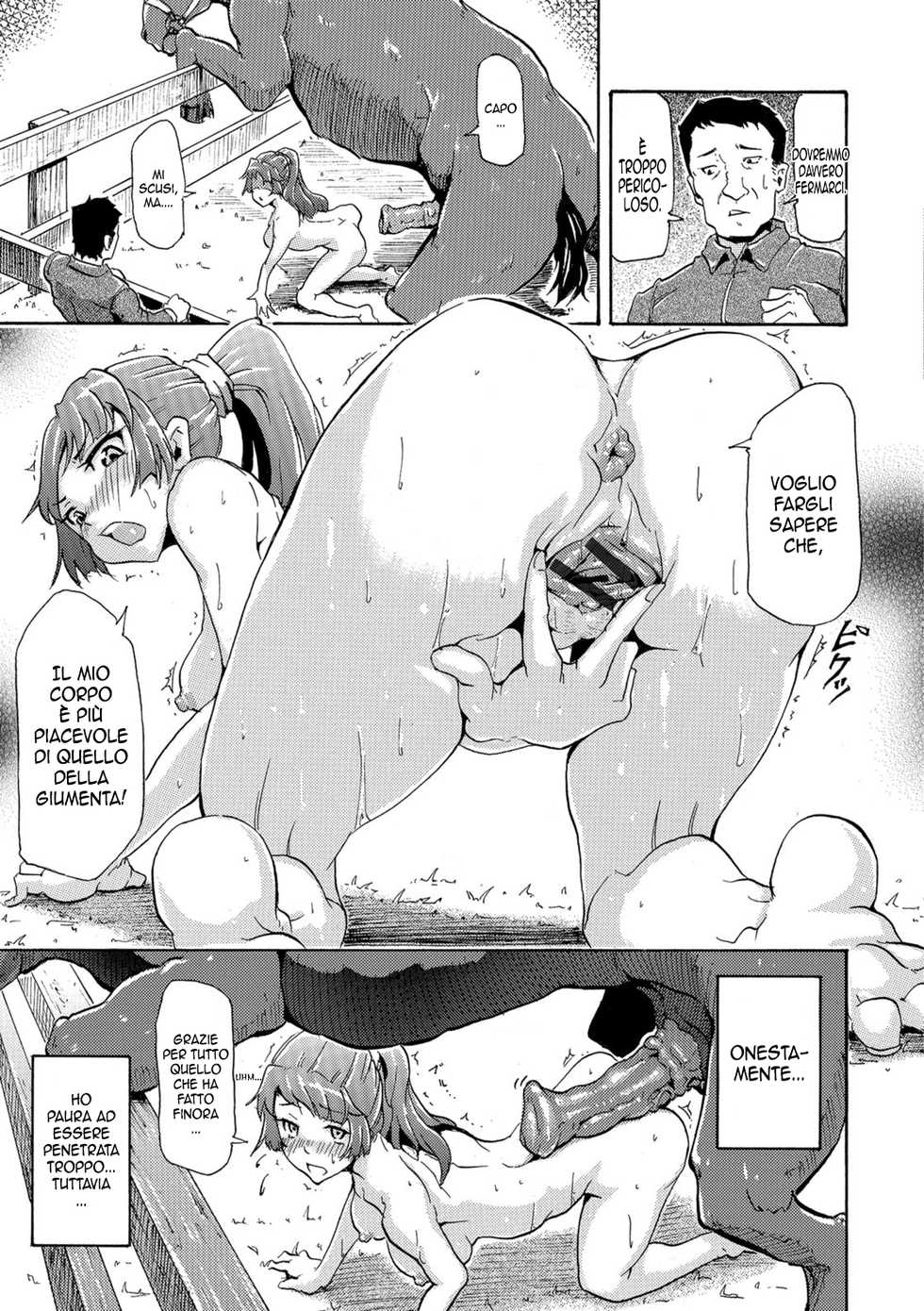[Nakata Mitsuru] Watashi no Kareshi wa Umaino yo? (Kemono DIRECT 5) [Italian] [hentai-archive.net] [Digital] - Page 11