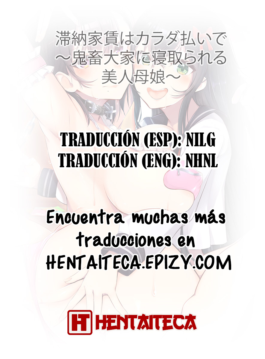 [FAT] Tainou Yachin wa Karada Barai de ~Kichiku Ooya ni Netorareru Bijin Oyako~ [Spanish] [NILG] - Page 28