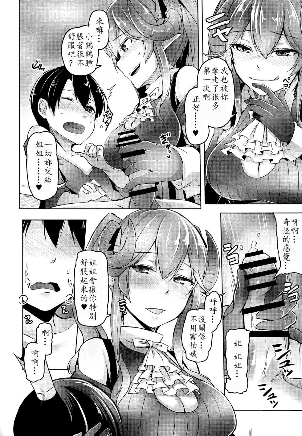 (C92) [ZIGZAG (Hirno)] Yamitsuki Lapis (Sennen Sensou Aigis) [Chinese] [靴下汉化组] - Page 14