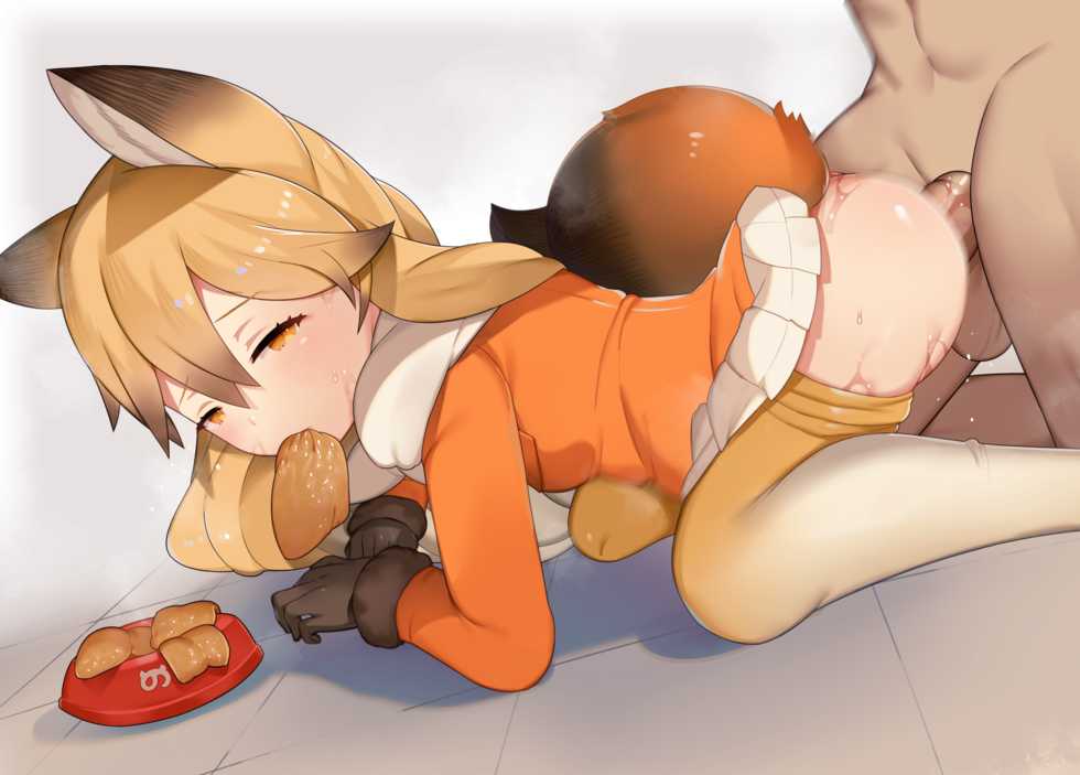 [Nekotewi] Kitakitsune-chan Aburaage Kuwae Kemono Pose de Shitsuke Ecchi (Kemono Friends) - Page 8