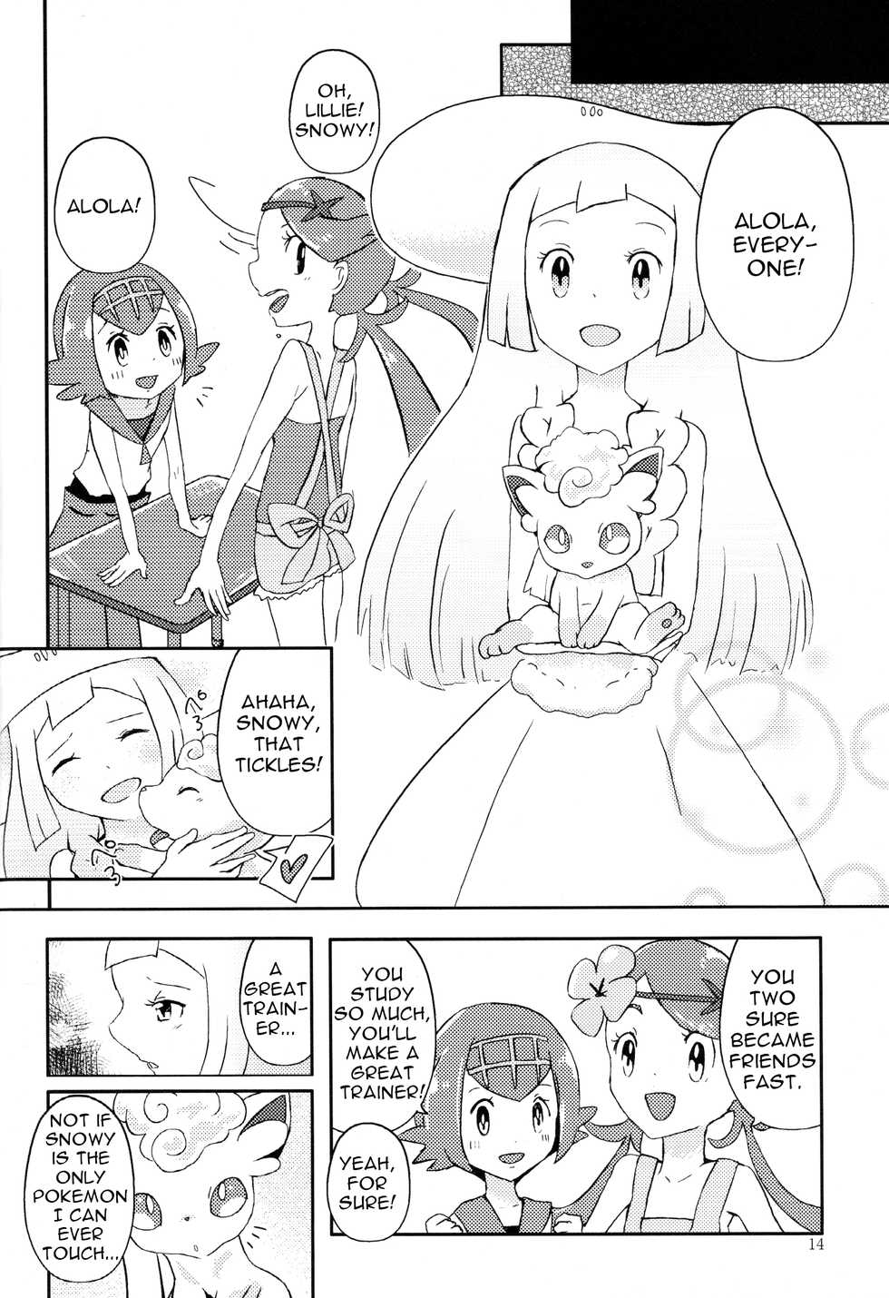 (Kemoket 6) [isou (shiro)] Moshimo Anoko ga Otokonoko Dattara SM | If My Vulpix Were a Boy SM (Pokémon Sun and Moon) [English] [Zero Translations] - Page 15