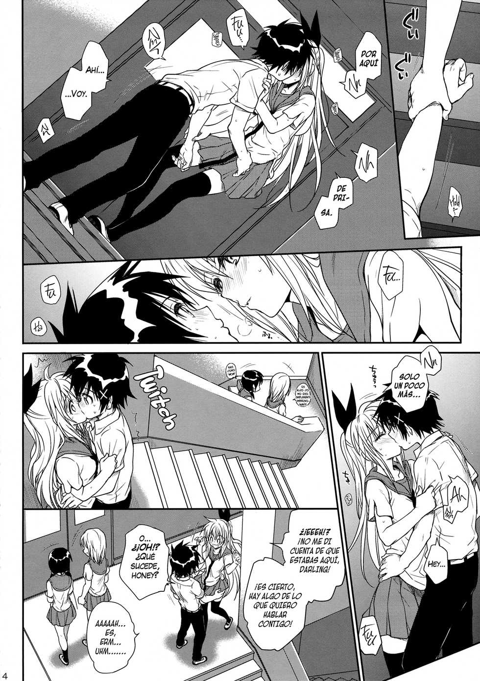 (C88) [Takumi na Muchi (Takumi na Muchi)] Nanairo (Nisekoi) [Spanish] - Page 13