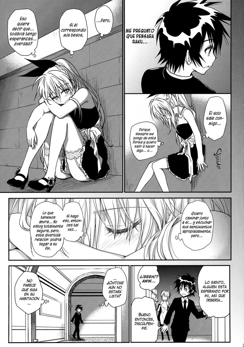 (C88) [Takumi na Muchi (Takumi na Muchi)] Nanairo (Nisekoi) [Spanish] - Page 20