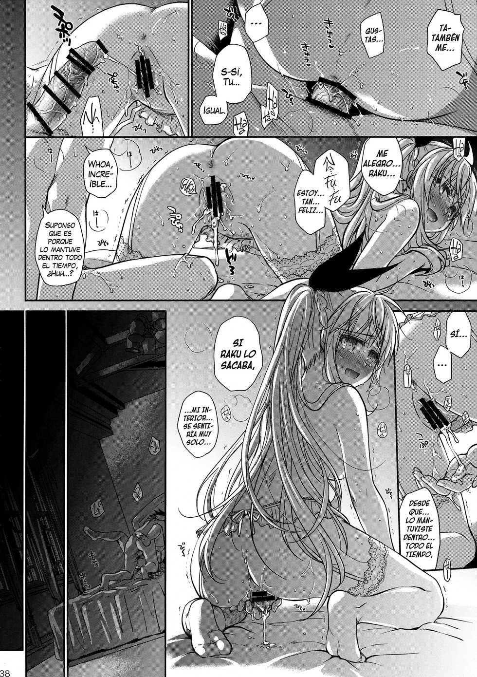 (C88) [Takumi na Muchi (Takumi na Muchi)] Nanairo (Nisekoi) [Spanish] - Page 37