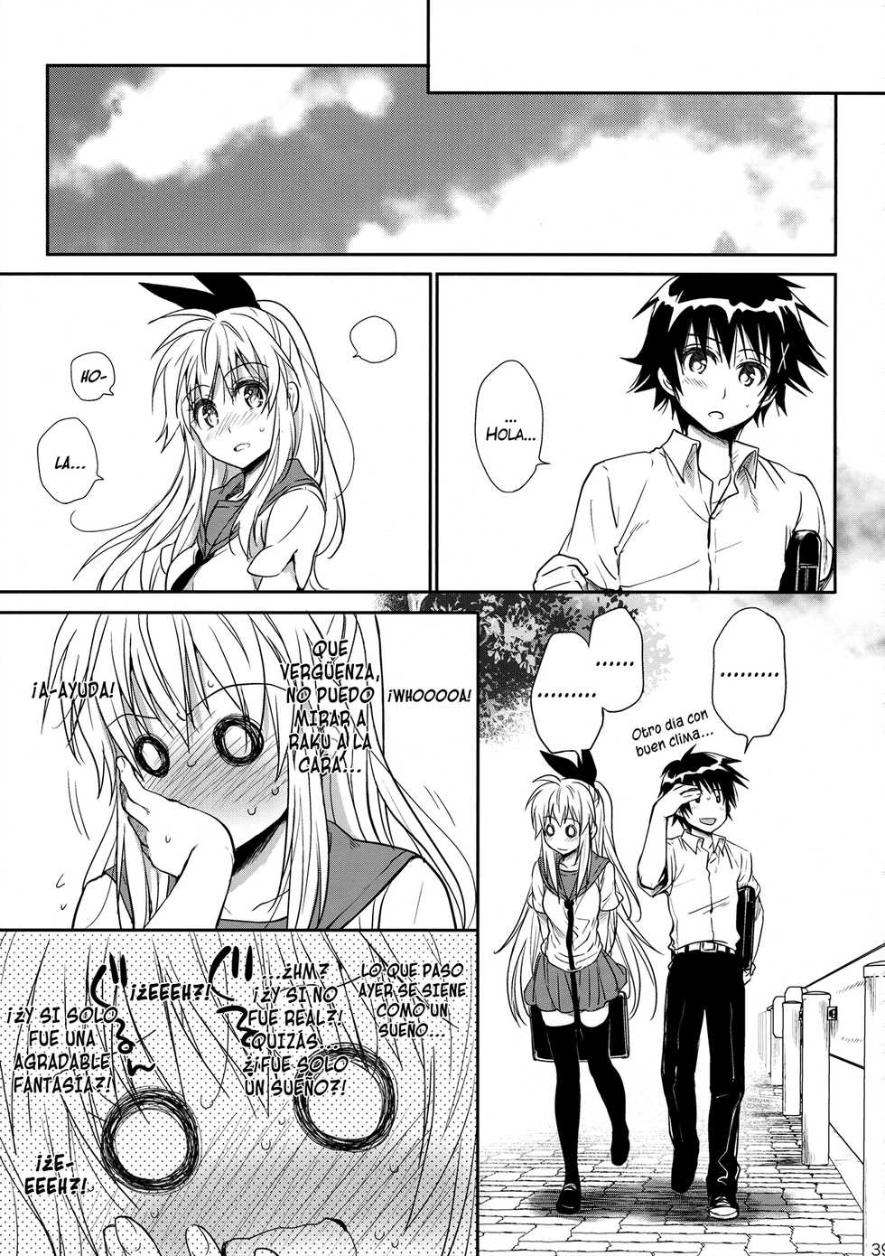 (C88) [Takumi na Muchi (Takumi na Muchi)] Nanairo (Nisekoi) [Spanish] - Page 38