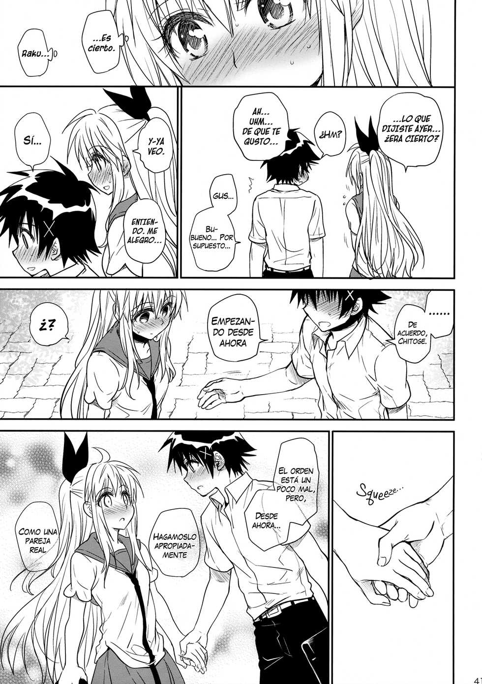 (C88) [Takumi na Muchi (Takumi na Muchi)] Nanairo (Nisekoi) [Spanish] - Page 40