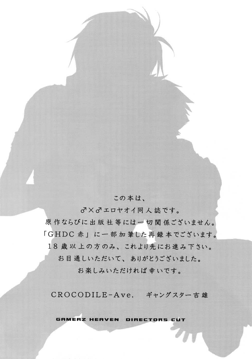 [CROCODILE-Ave. (Gangstar Yoshio)] GHDC Ao (Gamerz Heaven!) - Page 3