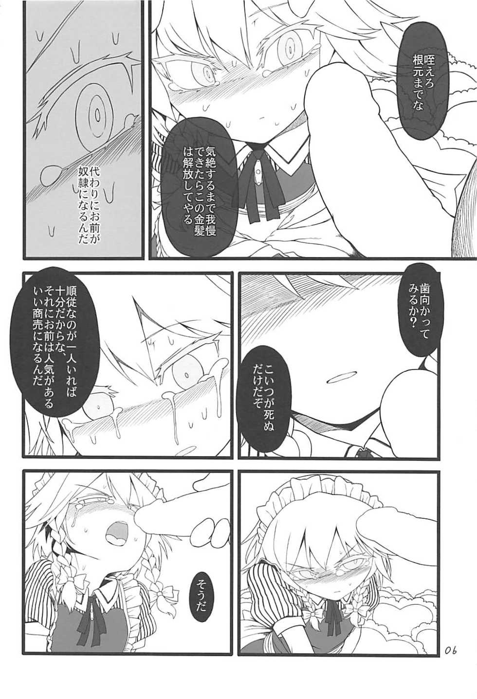 (C93) [Yashiya (YASSY)] Sakuya Doll 3 (Touhou Project) - Page 5