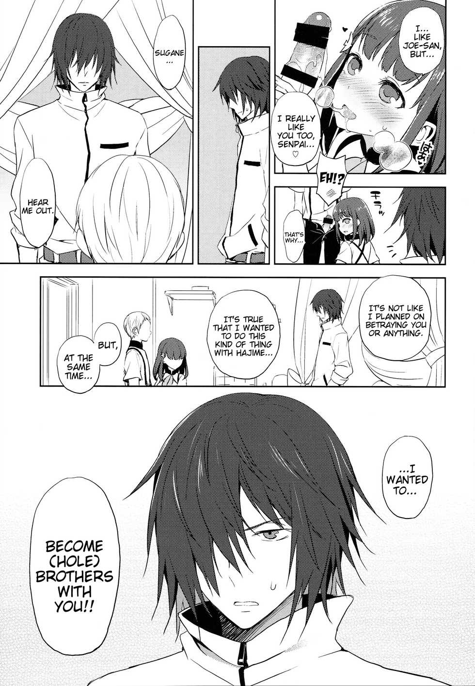 (C85) [Aa Aishiteru (Taishow Tanaka)] Hajimete Utsuutsu 2 (Gatchaman Crowds) [English] [EHCOVE] - Page 19