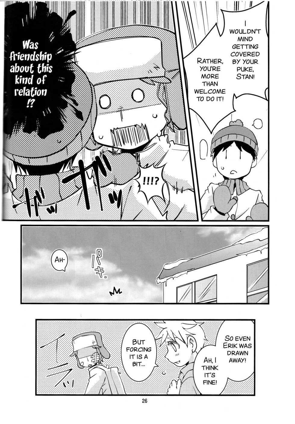 (C89) [Crystal Boy, Wanriky (Kumaneko, Wanriky)] Ore-tachi Isshou! Zuttomo da yo! (South Park) [English] [SMDC] - Page 26