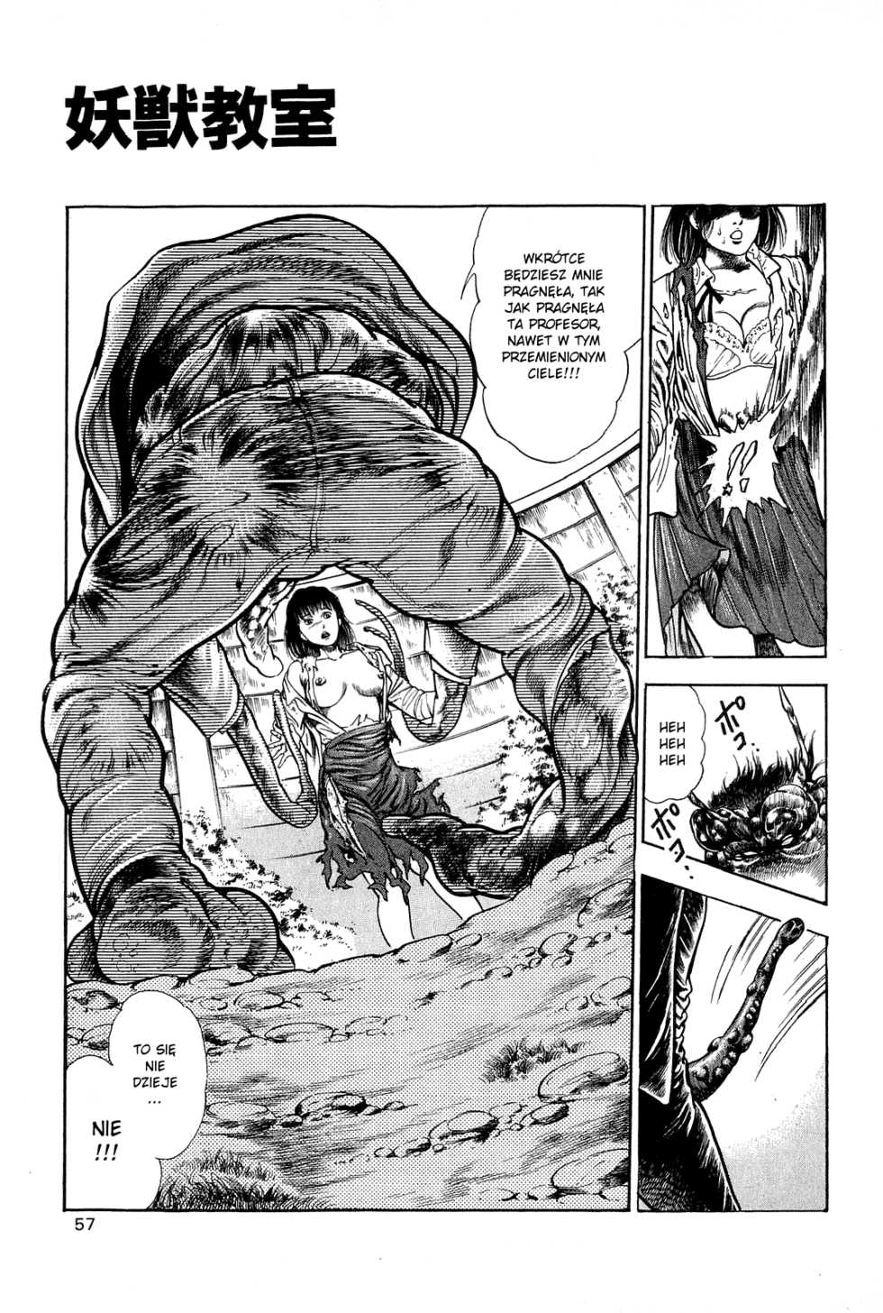 [Maeda Toshio] Youjuu Kyoushitsu | Demon Beast Invasion Ch.2 [Polish] [D-xD] - Page 21