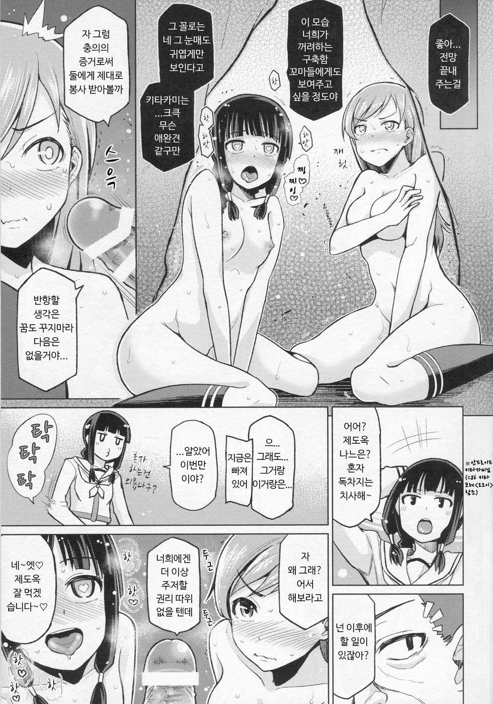 (C87) [Tamaya (Nonaka Tama)] Kitakami Collection Kan | 키타카미 컬렉션 <완> (Kantai Collection -KanColle-) [Korean] - Page 9