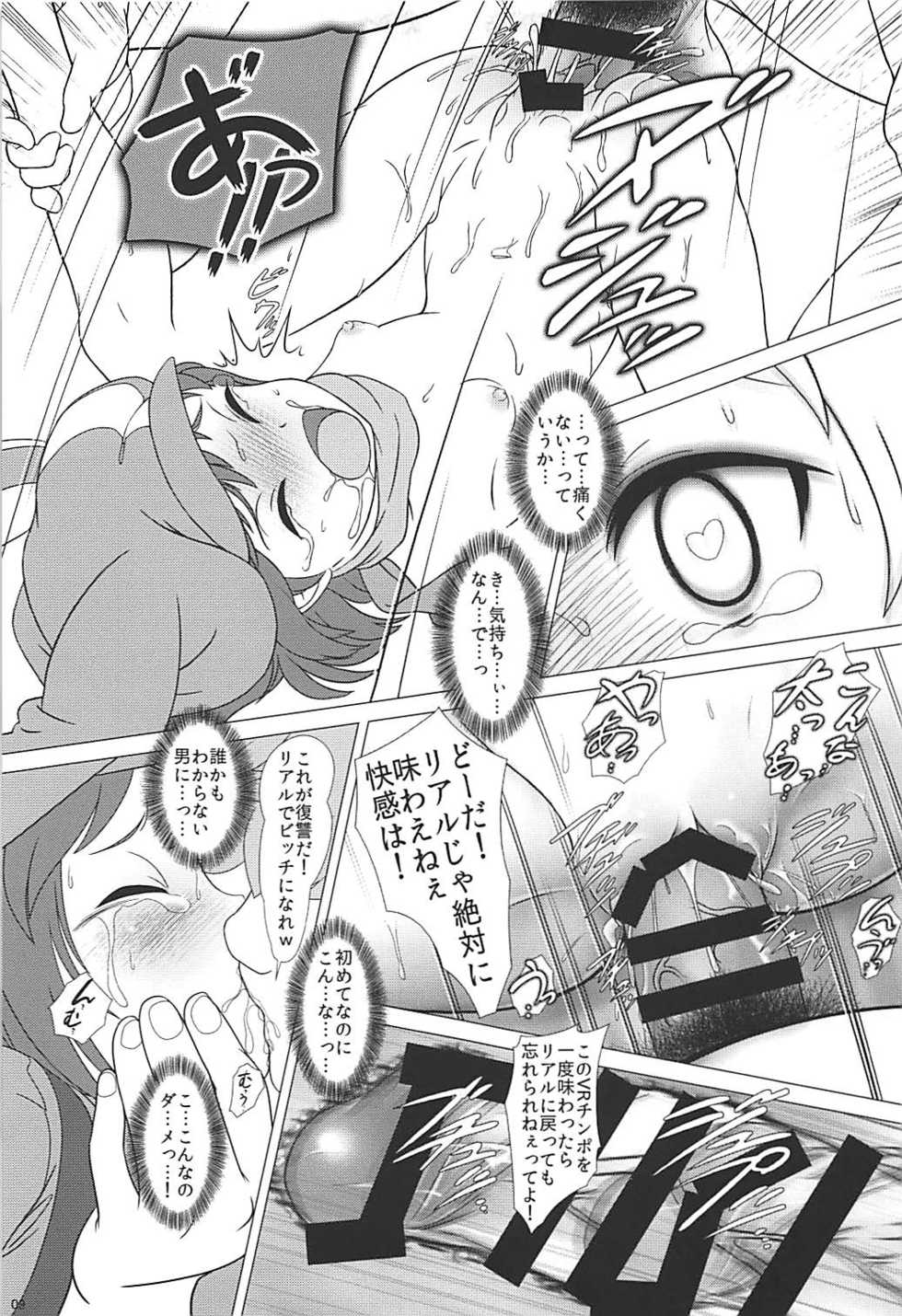 (C94) [Dip Switch (Piku☆Cell)] PK Shita Otoko ni Houfuku Sarechau Llenn-chan! (Sword Art Online Alternative Gun Gale Online) - Page 8