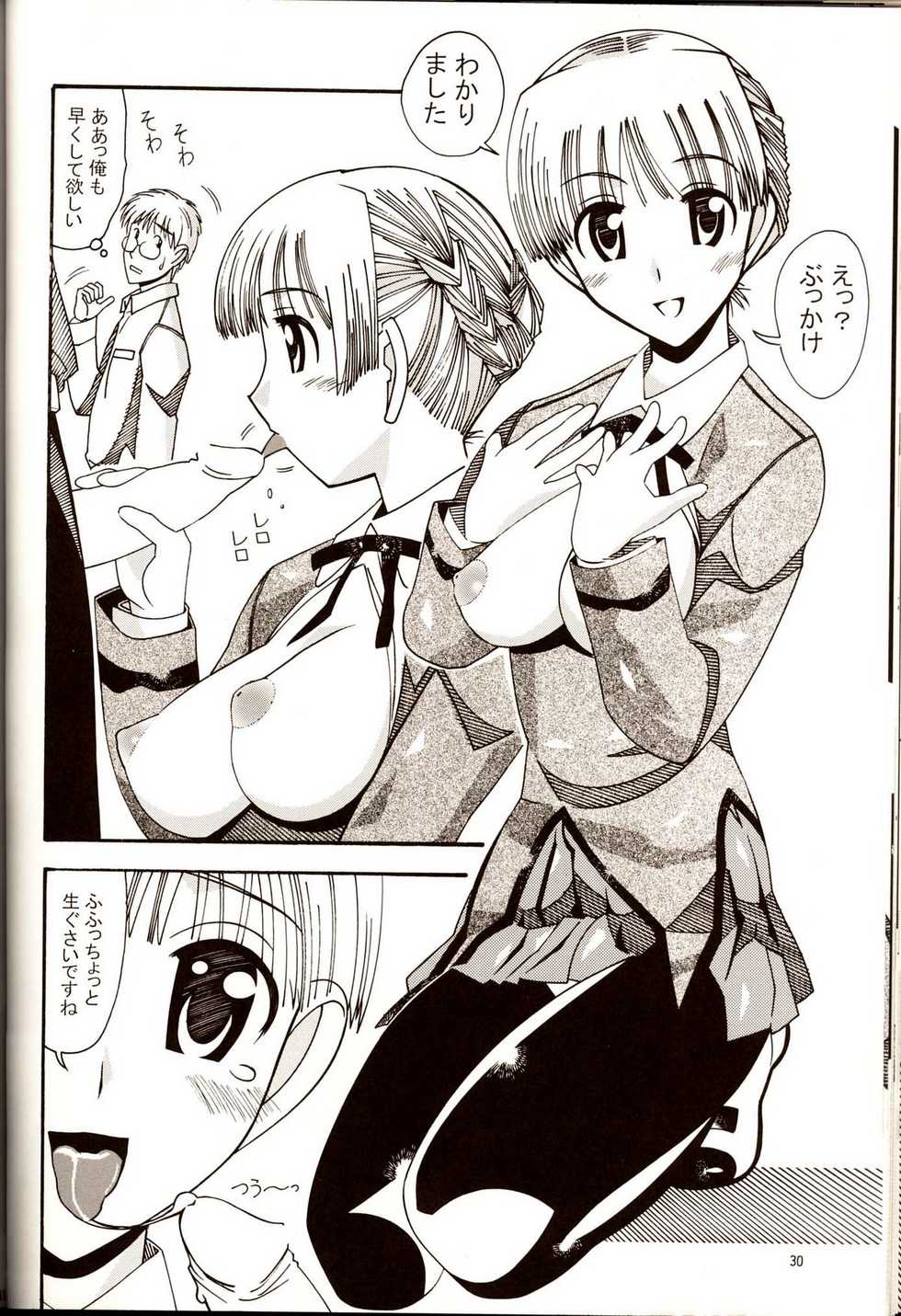 (C67) [AB NORMAL (NEW AB)] Aido 31 [Sarani Yakumo] (School Rumble) - Page 29