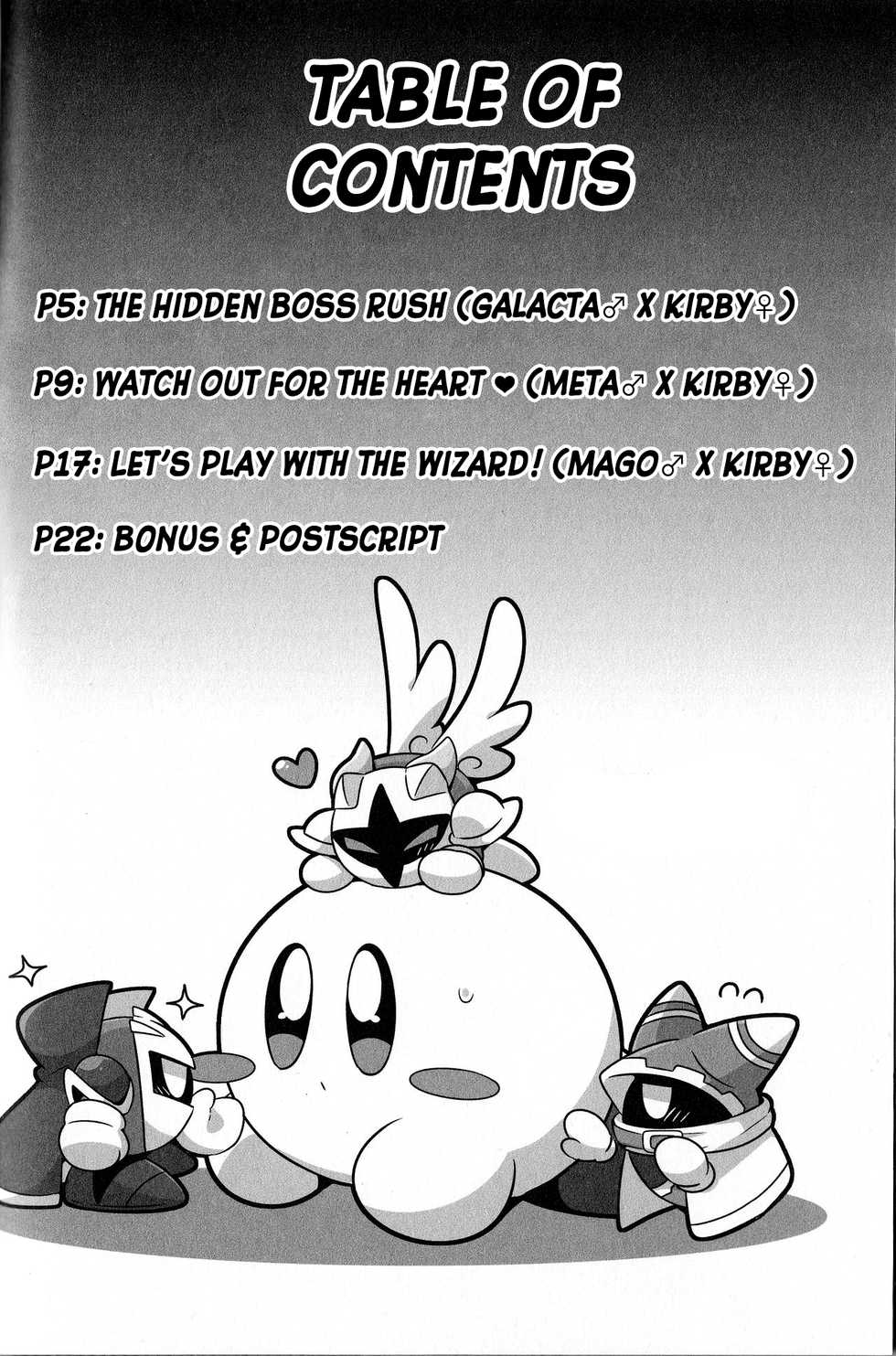 (Kansai! Kemoket 6) [Sasori Company (Subaru)] Kyuutai demo XXX Shitai! | I Want to Do XXX Even For Spheres! (Kirby) [English] [MobTarou] - Page 3