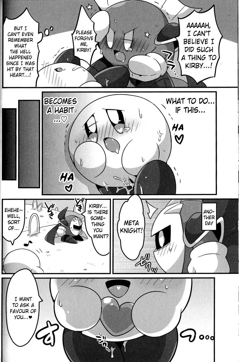 (Kansai! Kemoket 6) [Sasori Company (Subaru)] Kyuutai demo XXX Shitai! | I Want to Do XXX Even For Spheres! (Kirby) [English] [MobTarou] - Page 15