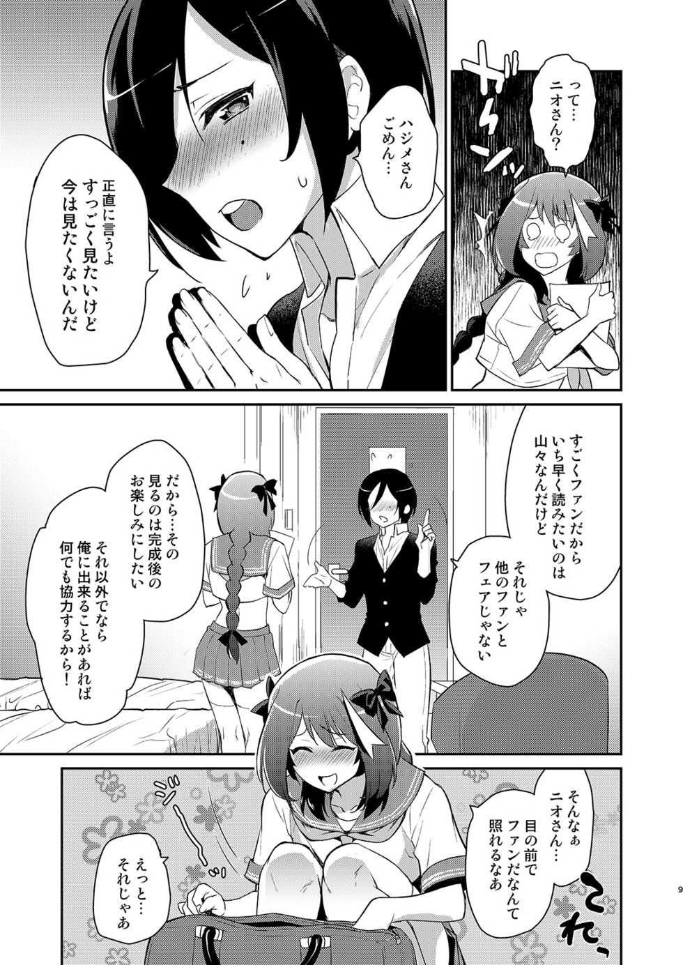 [Kitsune (Tachikawa Negoro)] Otokonoko Sakka ga Genkou Gasshuku o Kaisai Shitara! (Kantai Collection -KanColle-) [Digital] - Page 8