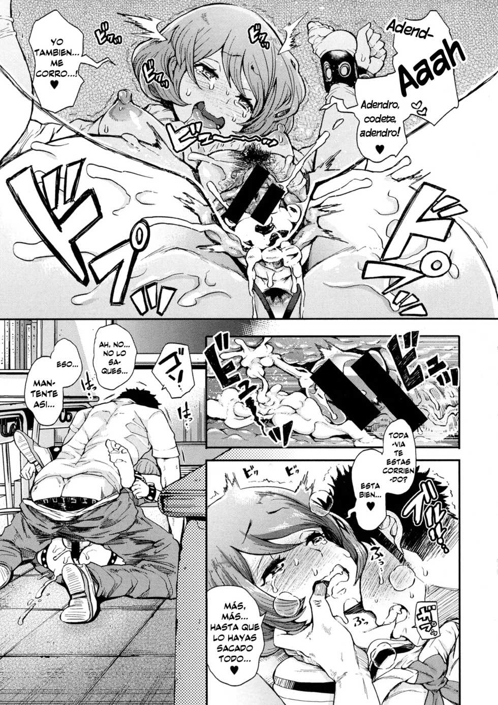 [Shomu] Mukuchi-kun x Hentai-chan - Reticent boy and Sexually pervert girl. | El Chico Reticente y La chica Sexualmente Pervertida (COMIC Shingeki 2016-10) [Spanish] [Avocato] - Page 27