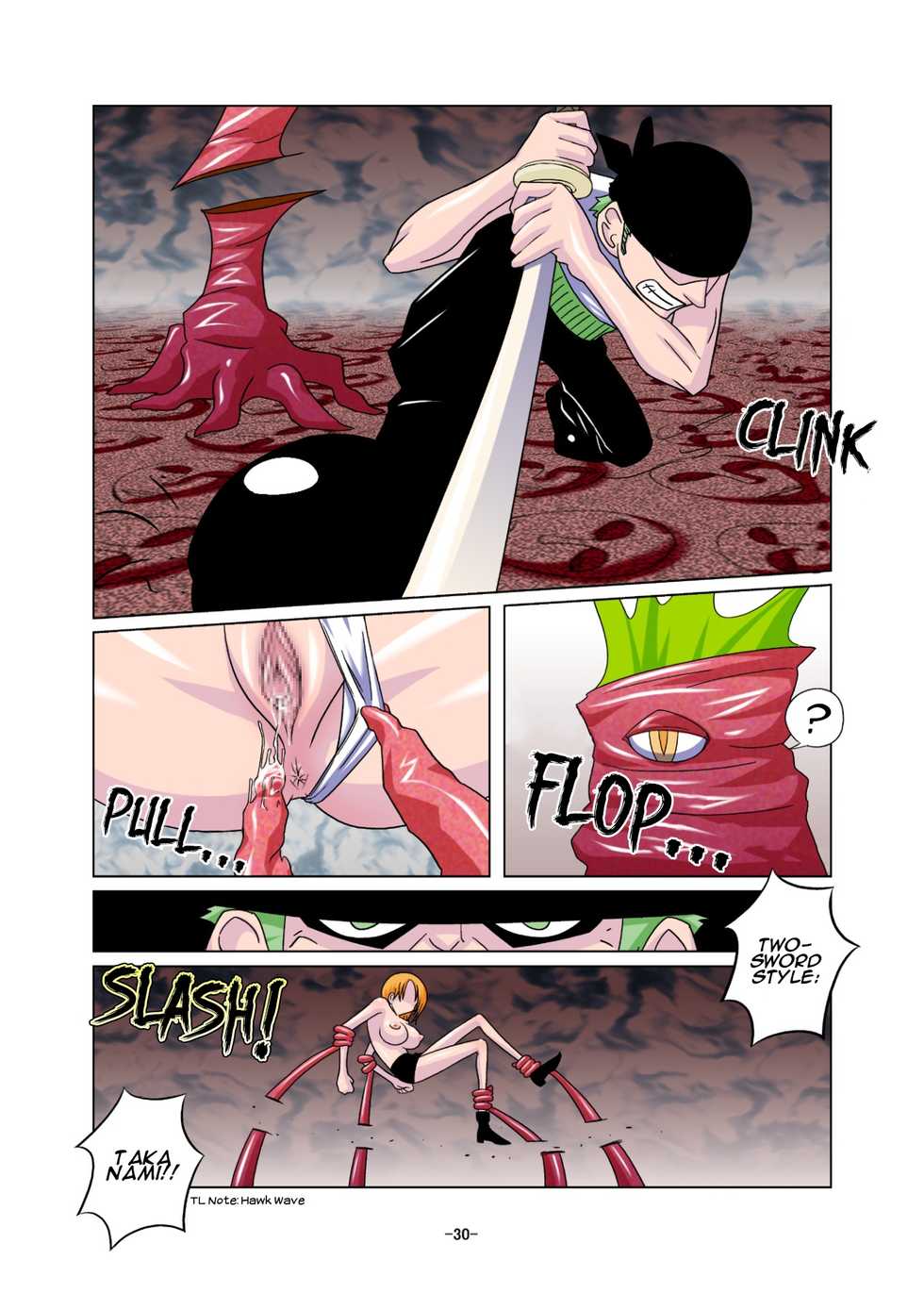 [Raisin Pie (Tamaki Denchuu)] Shoku no Utage | Feast of the Eclipse (One Piece) [English] [EHCOVE] - Page 30