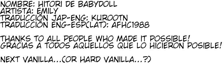 [emily] Hitori de Babydoll (Milky Pocket) [Spanish] [afhc1988] [Digital] - Page 22