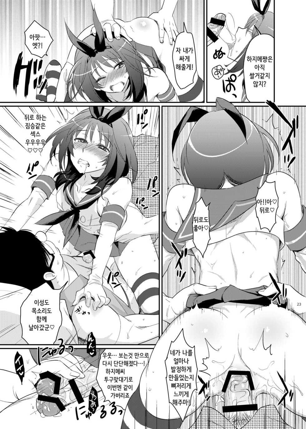 [Kitsune (Tachikawa Negoro)] Kono Ato Boku to After Ikimasen ka? (Kantai Collection -KanColle-) [Korean] [Digital] - Page 21